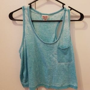 Light blue tank-top